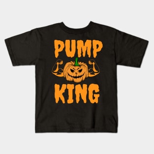 Halloween Pumpking Biceps Kids T-Shirt